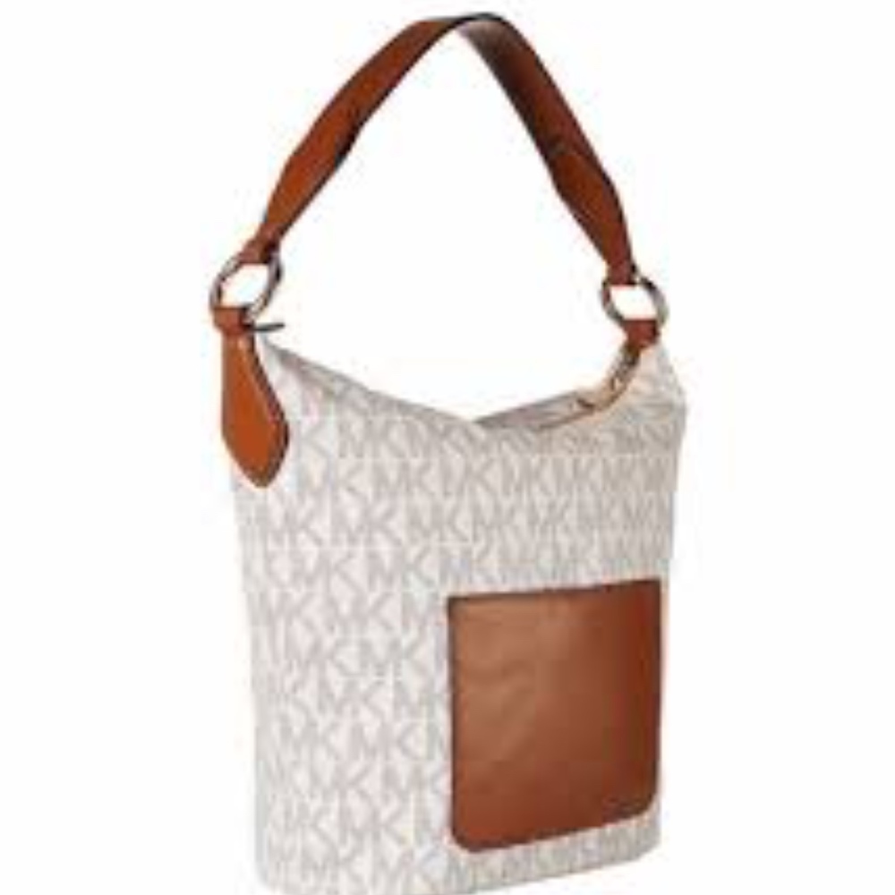 Michael Kors 'Elana' Medium Signature PVC